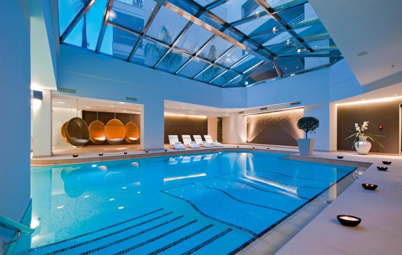 Porto Platanias Beach Resort & Spa Exterior foto The swimming pool at the hotel