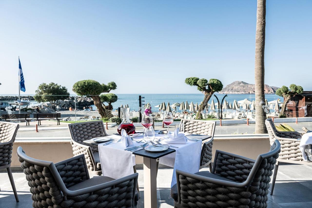 Porto Platanias Beach Resort & Spa Exterior foto The restaurant