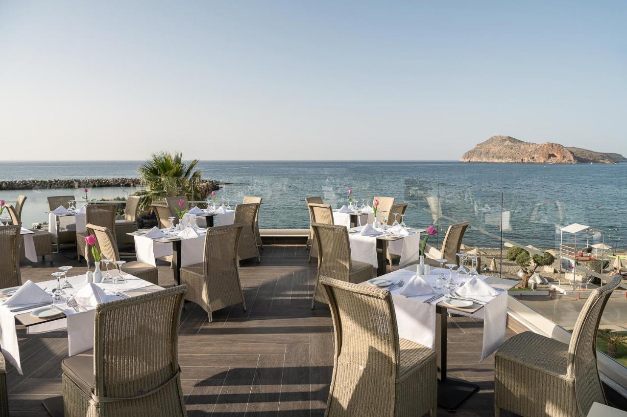 Porto Platanias Beach Resort & Spa Exterior foto The restaurant