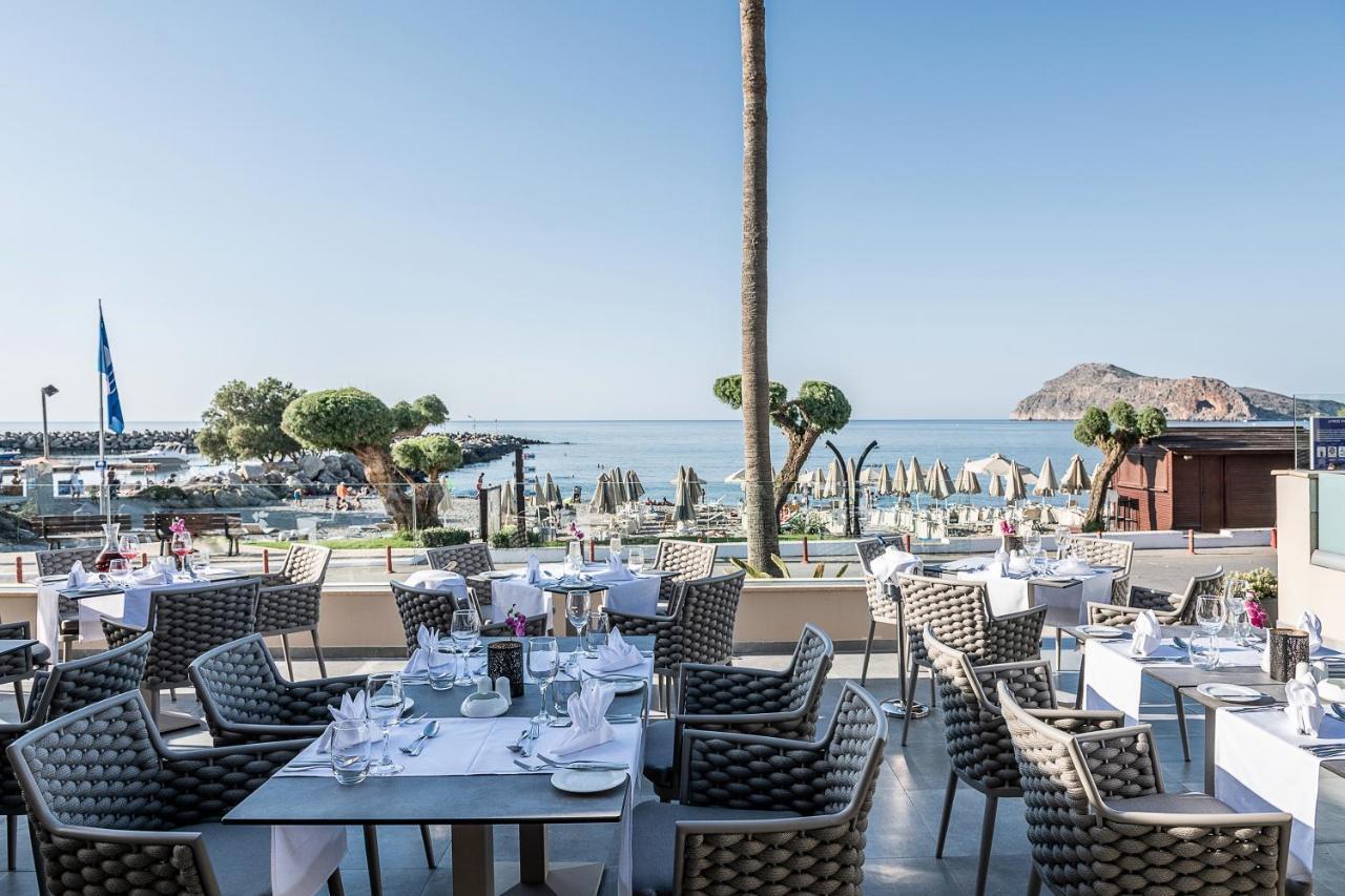 Porto Platanias Beach Resort & Spa Exterior foto The restaurant