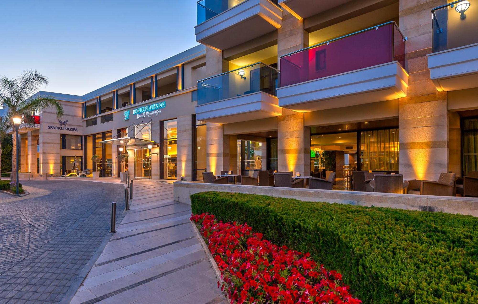 Porto Platanias Beach Resort & Spa Exterior foto Hilton Athens